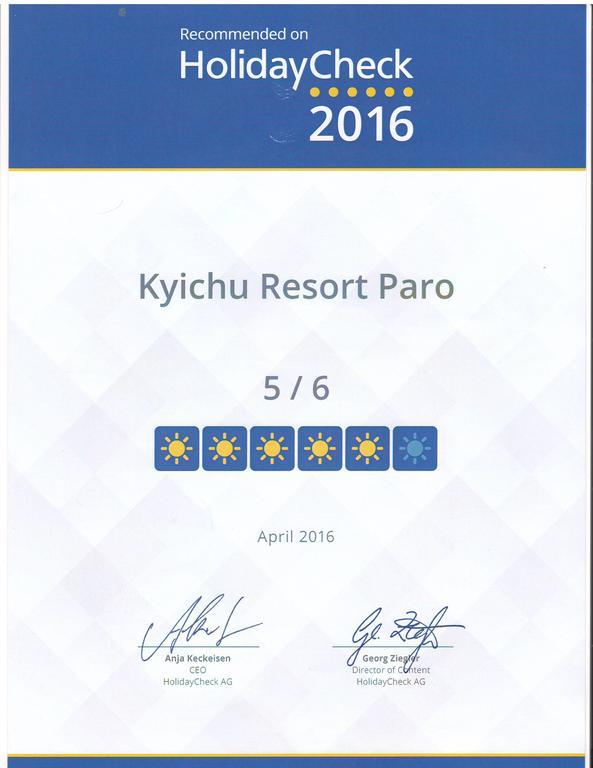 Kichu Resorts Paro Luaran gambar